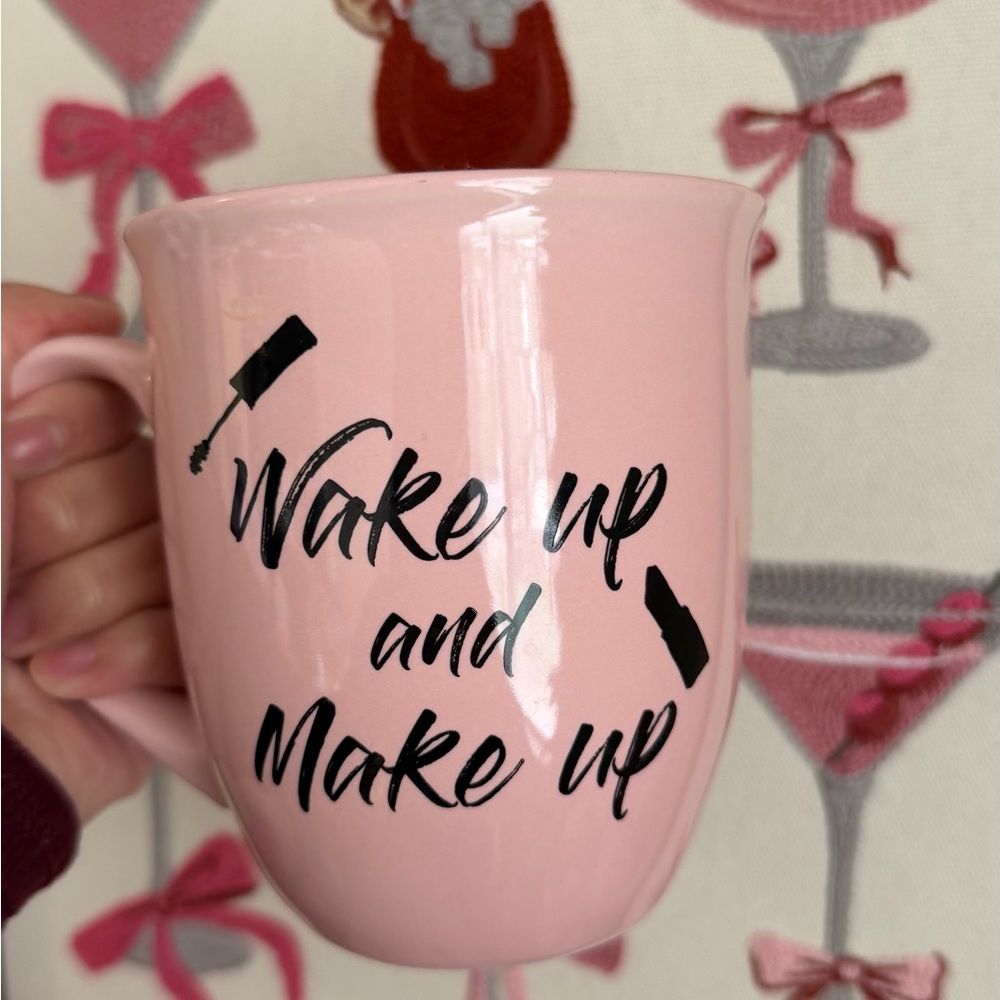 Pink Makeup Mug